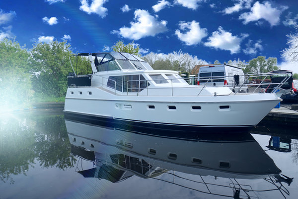 Vissen vanaf een Motorboot
